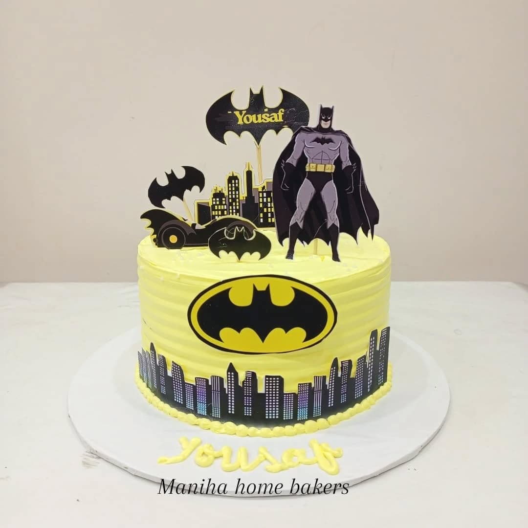 Batman Superhero Cake